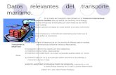 Elaboró: M.A. Juan Carlos Portales Rodríguez. Datos relevantes del transporte marítimo. Es el medio de transporte más utilizado en el Comercio Internacional: