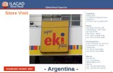 1 Store Visit Argentina Alsina 2197 (C1090AAG) Buenos Aires Argentina Tel./Fax: (54-11) 4954-2001 México Río Nilo 80 Col. Cuauthémoc 06500 México D.F.