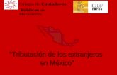 Tributación de los extranjeros en México Colegio de Contadores Públicos de Matamoros.