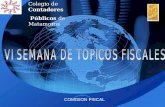 Colegio de Contadores Públicos de Matamoros COMISION FISCAL.