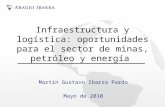 Infraestructura y logística: oportunidades para el sector de minas, petróleo y energía Martín Gustavo Ibarra Pardo Mayo de 2010.
