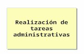 Realización de tareas administrativas. Introducción Tareas de configuración Tareas administrativas rutinarias de SQL Server Automatización de las tareas.