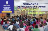 Consejería de Educación, Universidades y Sostenibilidad JORNADAS DE TRABAJO SOBRE CONVIVENCIA ESCOLAR Enero 2012.