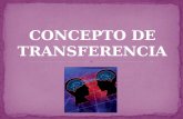 Concepto de transferencia y contratransferencia