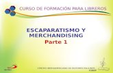 CENTRO IBEROAMERICANO DE EDITORES PAULINOS - CIDEP CURSO DE FORMACIÓN PARA LIBREROS ESCAPARATISMO Y MERCHANDISING Parte 1.