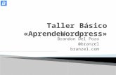 Taller básico «aprende wodpress» 5 de agosto