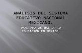 Análisis del sistema educativo nacional mexicano