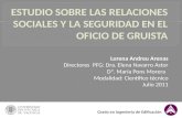 Lorena Andreu Arenas Directores PFG: Dra. Elena Navarro Astor Dª. María Pons Morera Modalidad: Científico técnico Julio 2011 Grado en Ingeniería de Edificación.