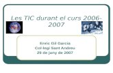 Activitats TIC del curs 2006-2007