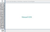 Curso de Domótica: Vivienda y Nuevas Tecnologías SimonVOX.