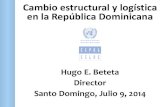 Presentación de Hugo Beteta, Director CEPAL