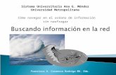 Francisco A. Casanova Rodrigo MA. Edu. Cómo navegar en el océano de información sin naufragar Sistema Universitario Ana G. Méndez Universidad Metropolitana.