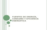F UENTES DE ENERGÍA, CONSUMO Y EFICIENCIA ENERGÉTICA.