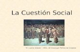 La Cuestión Social "El cuarto estado", 1901, de Giuseppe Pelliza da Volpedo.