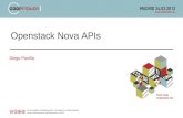 Openstack Nova APIs