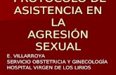 PROTOCOLO DE ASISTENCIA EN LA AGRESIÓN SEXUAL PROTOCOLO DE ASISTENCIA EN LA AGRESIÓN SEXUAL E. VILLARROYA SERVICIO OBSTETRICIA Y GINECOLOGÍA HOSPITAL VIRGEN.