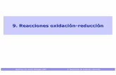 Reacciones de oxidacion-reduccion (redox)