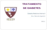 Tratamiento de Diabetes - Medicina Interna II - UAI
