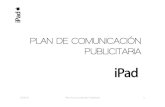 Plan De Comunicacion Publicitaria del iPad