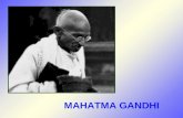 Mahatma Gandhi. 1