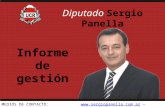 Diputado Sergio Panella: Informe de gestión
