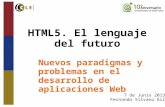 Presentación Seminario Cleformación HTML5, El lenguaje del futuro