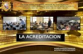 Diapositivas La acreditación  en el Perú