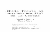 Chile frente al mercado mundial de la Cereza Ventajas y Desafíos Expositores: Sr. Patricio Toro H. Sr. Andrés Hederra D. Gerencia Comercial Copefrut S.A.