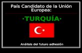 País Candidato de la Unión Europea: ·TURQUÍA· Análisis del futuro adhesión.