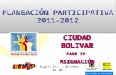Bogotá D.C., Octubre de 2011. Oficina Asesora de Planeación – Equipo de Trabajo de Programas y Proyectos 2: 00 a 2:10 p.m. El proceso en imágenes 2:15.