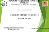 Osciloscopio tds1001b