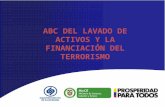 ABC DEL LAVADO DE ACTIVOS Y LA FINANCIACIÓN DEL TERRORISMO.