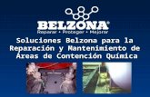 Soluciones Belzona para la Reparación y Mantenimiento de Áreas de Contención Química.