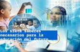Elaborado por Gpe. Esmeralda Gutiérrez Rosas Los siete saberes necesarios para la educación del futuro.