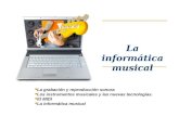La InformáTica Musical