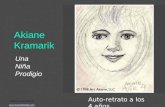 Auto-retrato a los 4 años Akiane Kramarik Una Niña Prodigio Colabora con esta distribución: .