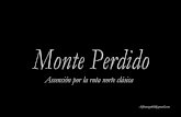 Circo de Pineta Monte Perdido y Cilindro Ruta norte clásica de Monte Perdido.