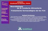 I A B Interdisciplina en Anorexia y Bulimia Neurobiología de la Conducta Alimentaria Tratamiento farmacológico de los TCA Rafael Groisman Médico Especialista.