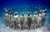 En Cancún buscan salvar a la naturaleza por medio de una estrategia muy original y artística: Esculturas. Estas obras conformarán un museo submarino.