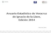 Marzo de 2014 Anuario Estadístico de Veracruz de Ignacio de la Llave, Edición 2014.