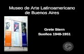 Museo de Arte Latinoamericano de Buenos Aires Grete Stern Sueños 1948-1951.