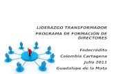 CURSO LIDERAZGO TRANSFORMADOR PARA DIRECTORES DE MICROFINANCIERAS