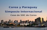 Corea y Paraguay: Caso de SOC de Corea (esp)