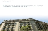 Índice fotocasa - La vivienda en alquiler en España (2do. trimestre 2011)