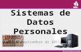 Dirección de Datos Personales Septiembre de 2011.
