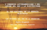TORRES V CONGRESO LATINOAMERICANO Y DEL CARIBE DEL GAS Y LA ELECTRICIDAD EL USO RACIONAL DE LA ENERGÍA ELÉCTRICA LOS VAIVENES DEL URE EN LA ARGENTINA Mario.