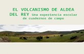 El volcanismo de Aldea del Rey: Una experiencia escolar de cuadernos de campo