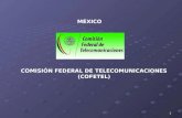 1 MÉXICO COMISIÓN FEDERAL DE TELECOMUNICACIONES (COFETEL)