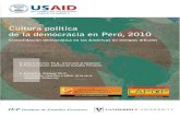 Cultura política de la democracia en Perú (2010) - PDF