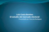 Estudio Mercado Electoral Costa Bonino   Marcela RodríGuez